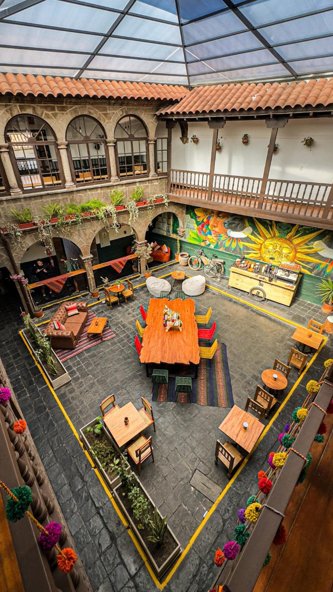 Black Llama Hostel Cusco Exterior foto